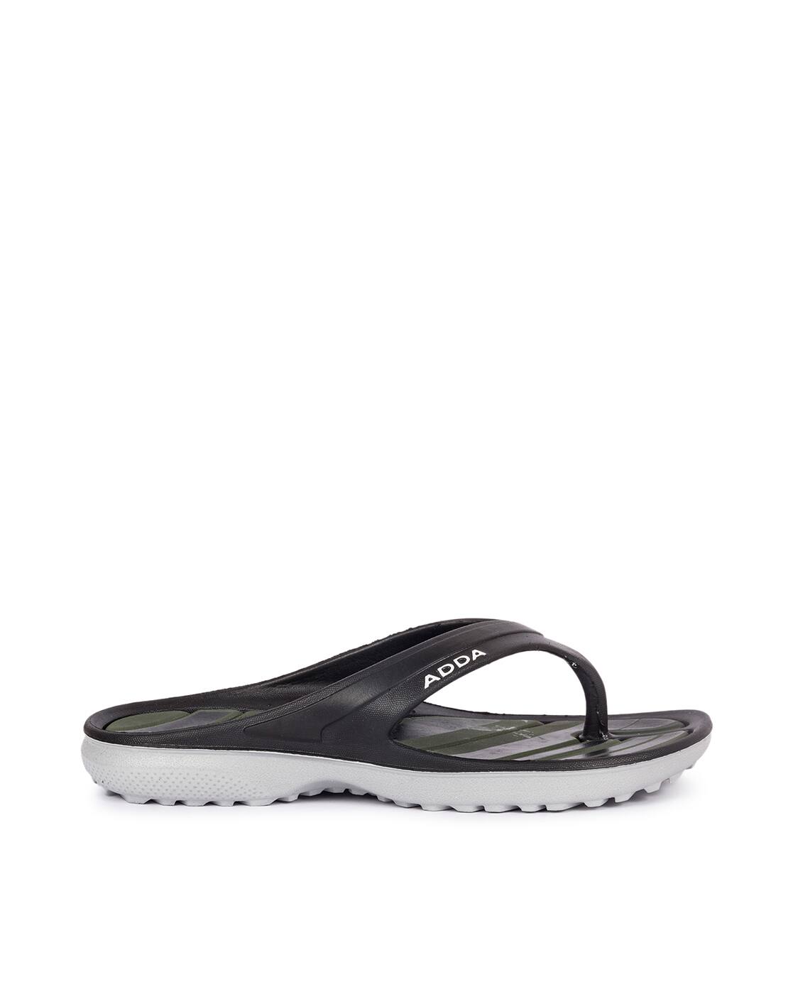 Buy Olive Flip Flop u0026 Slippers for Men by ADDA Online | Ajio.com