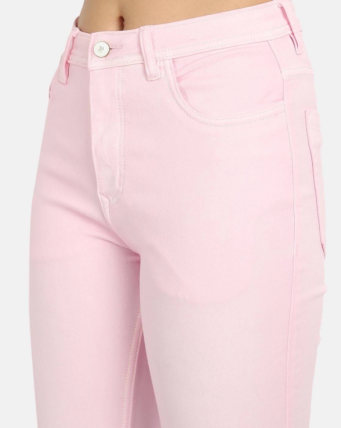 Buy Pink Jeans & Jeggings for Women by Broadstar Online