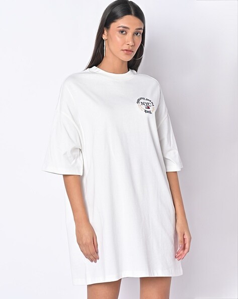 Tommy hilfiger oversized t best sale shirt dress