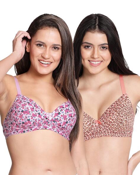 Buy Shyaway Pink Printed Non Wired Lightly Padded Maternity Bra 8893 - Bra  for Women 7083342