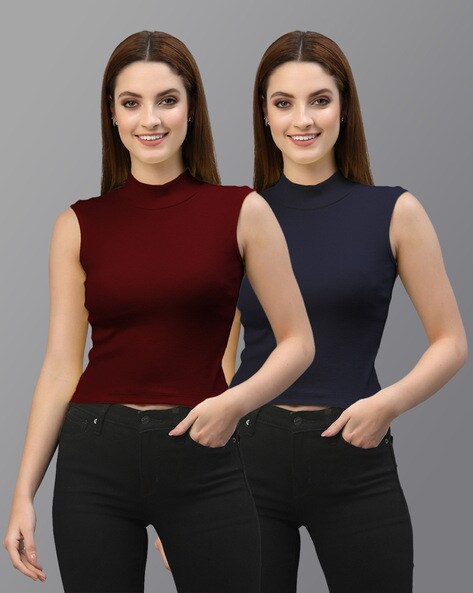 Buy Navy Tops for Women by MASAKALI.CO Online