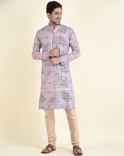 Cotton self design on sale suit