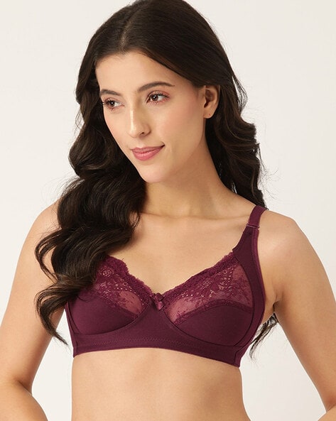 Buy Purple Bras for Women by Leading Lady Online