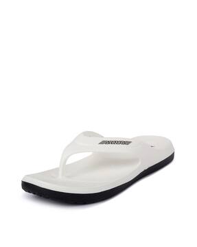 Buy White Flip Flop u0026 Slippers for Men by ADDA Online | Ajio.com