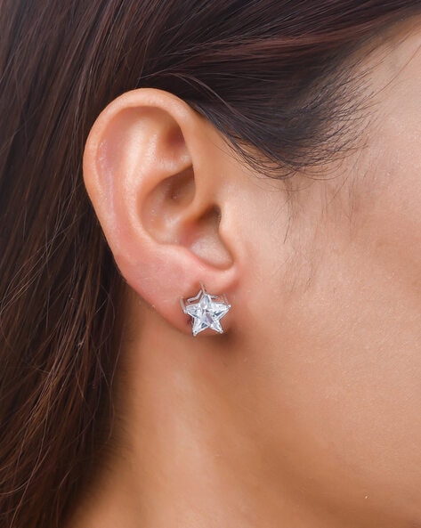 Drop Casual Look Silver Earring Jewelry - Gem O Sparkle