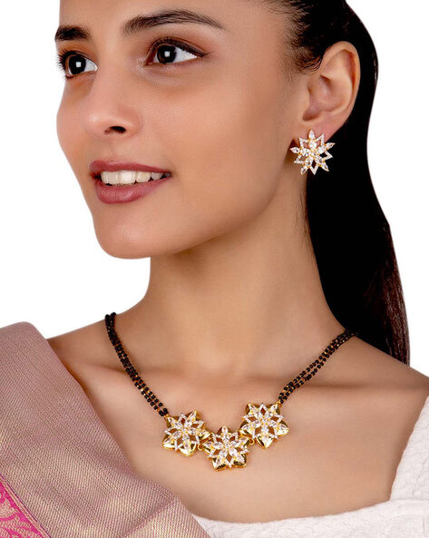 Voylla single hot sale chain mangalsutra