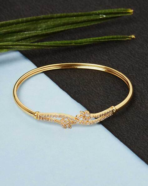 gold plated brass bracelet