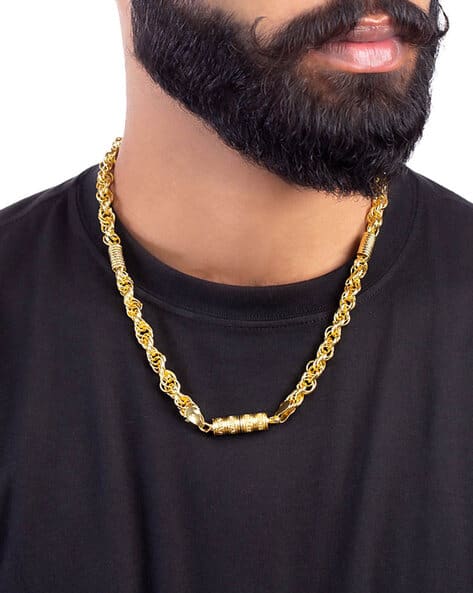Men Gold Chain Design Voylla Men Buy/Send Voylla Hand Made Men's