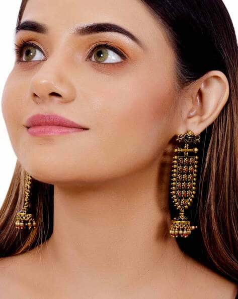 Voylla Traditional Jhumka Style Earings