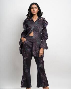 hencemade Splatter Print Top & Pants Set-picture-48