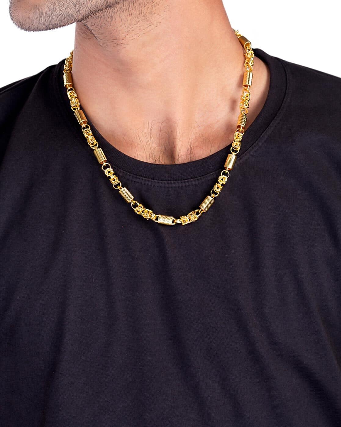 Buy Gold-Toned Chains for Men by VOYLLA 