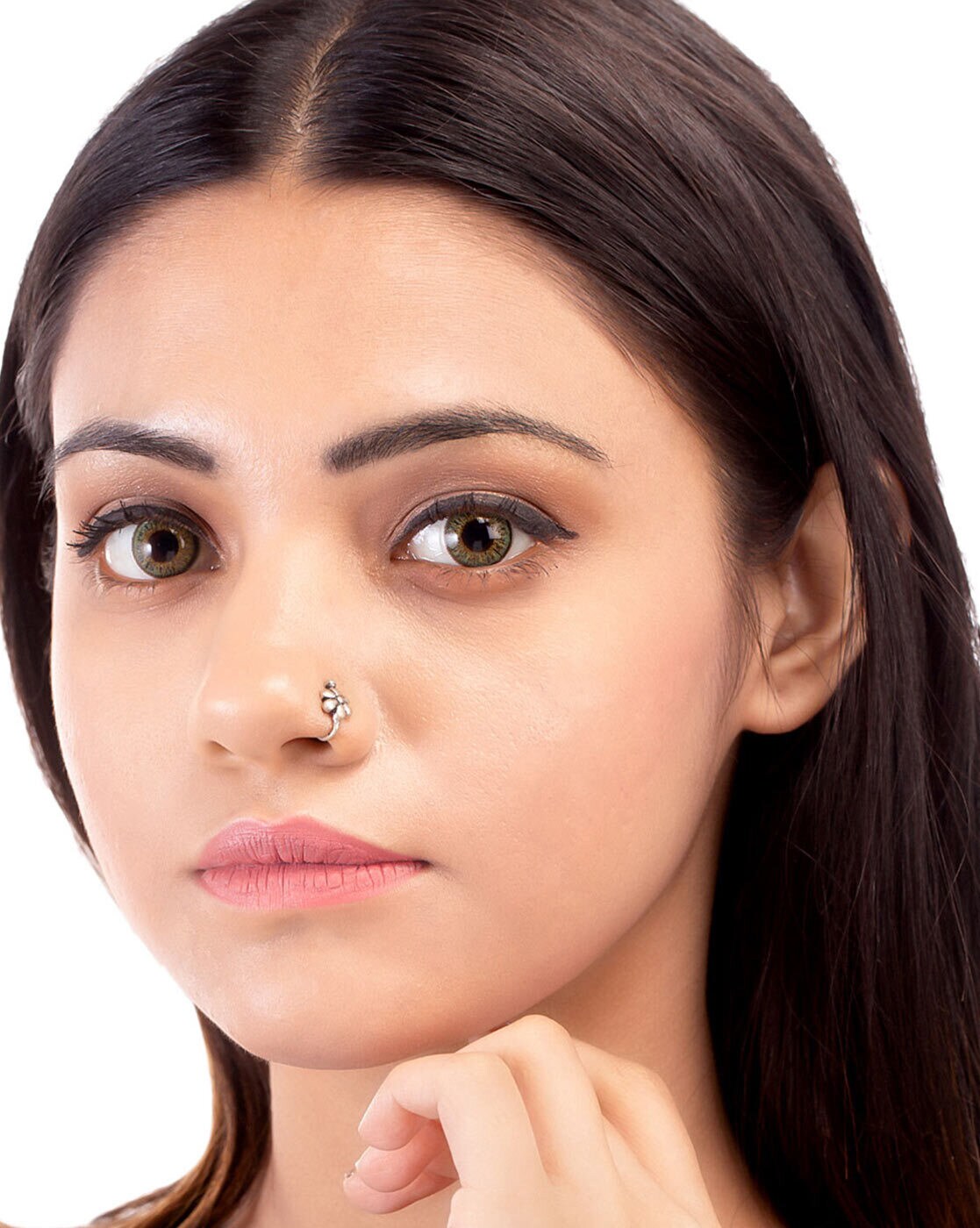 Gold Nose Ring, SOLID GOLD Nose Hoop, Moon Nose Ring, 14k Nose Ring, Snug Nose  Hoop, 14k Cartilage, Tragus, Helix, Septum Ring - Etsy