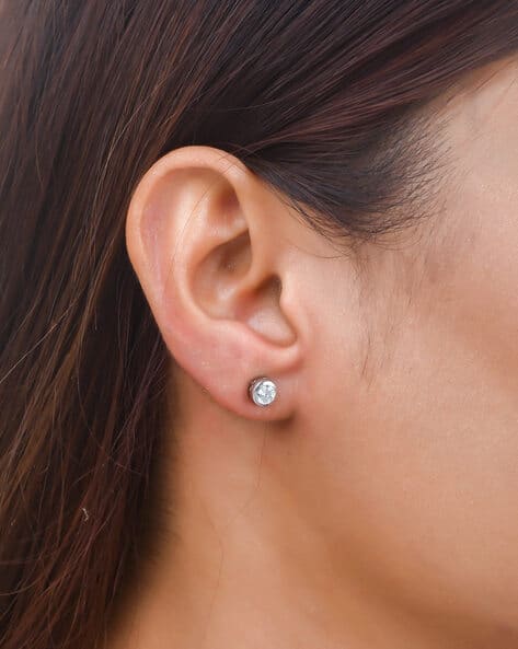 Voylla Sterling Silver Studs