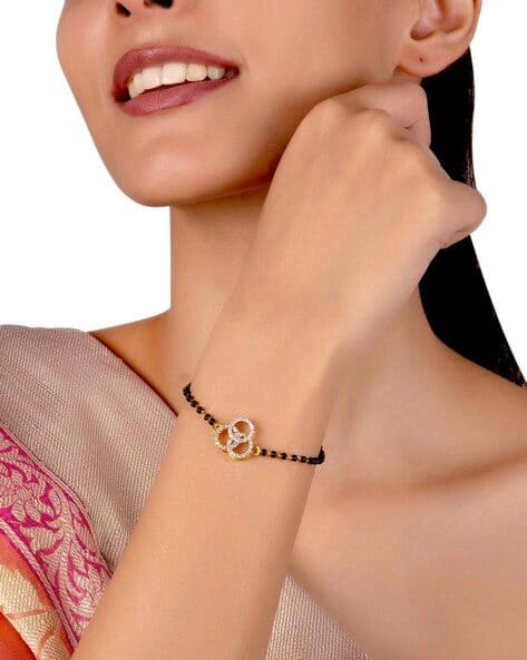 Voylla Lobster Claw Closure Bracelets Mangalsutra