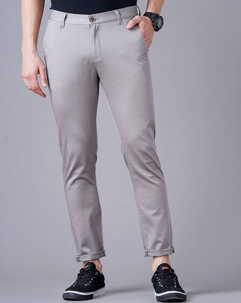 Slim Fit Flat-Front Trouser
