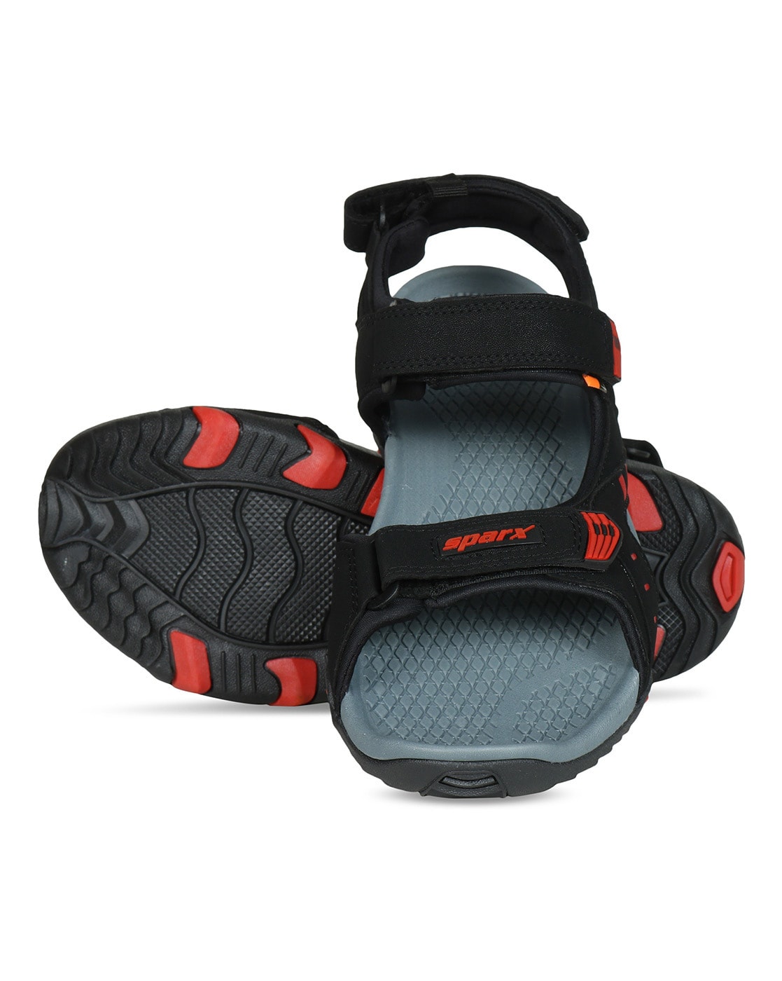 Buy Sparx Men SS-109 Black Red Floater Sandals Online at Best Prices in  India - JioMart.