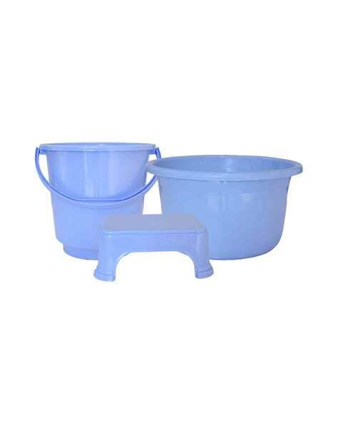 Buy Blue Bathroom Accessories for Home & Kitchen by Kuber Industries Online