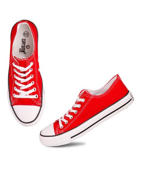Buy Red Sneakers for Men by CIPRAMO 