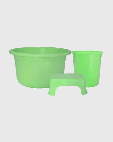 KUBER INDUSTRIES Plastic Unbreakable Multipurpose Bath Tub/Washing