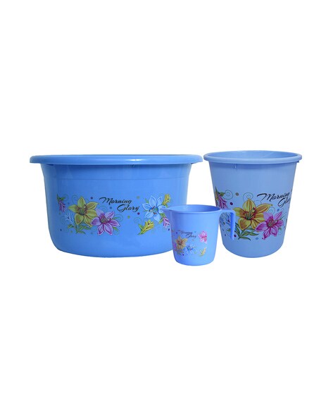 Buy Blue Bathroom Accessories for Home & Kitchen by Kuber Industries Online