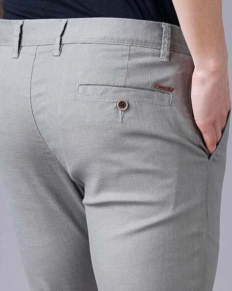 Buy British Club Men Khaki Slim Fit Checked Regular Trousers  Trousers for  Men 8173125  Myntra