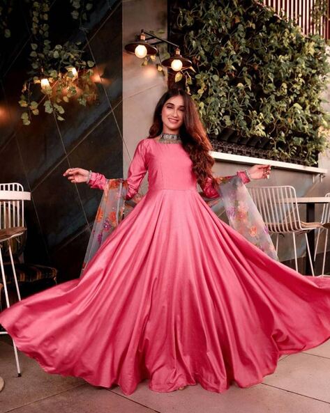 H Dot Hirwa Shehzadi Vol 2 Exclusive Anarkali Style Gown Dupatta Set  Wholesaler