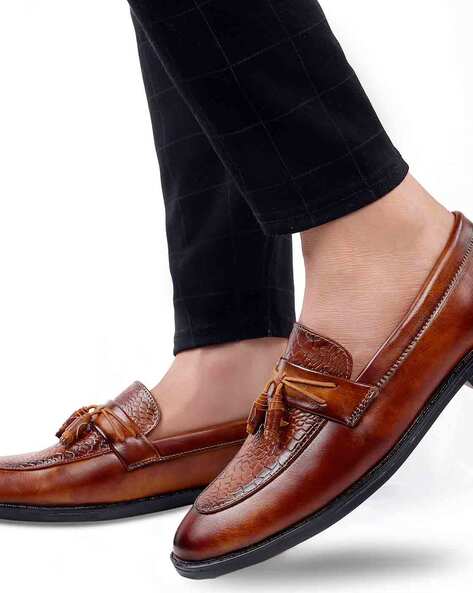Buy Tan Formal Shoes for Men by GLOBAL RICH Online 