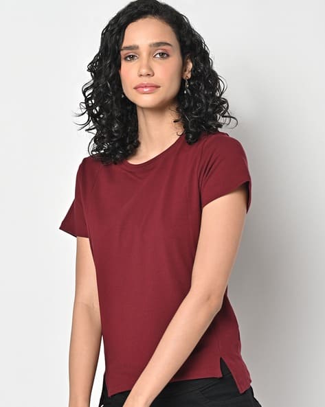 Buy Maroon Tops for Women by Keiko Online