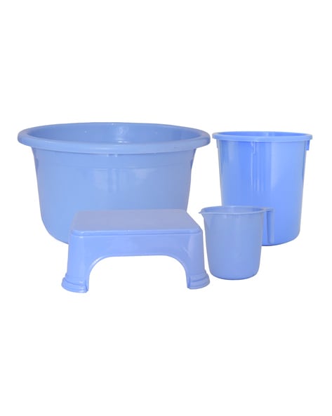 Buy Blue Bathroom Accessories for Home & Kitchen by Kuber Industries Online