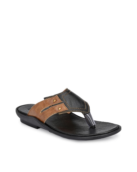 Buy Black Flip Flop Slippers for Men by BIG FOX Online Ajio