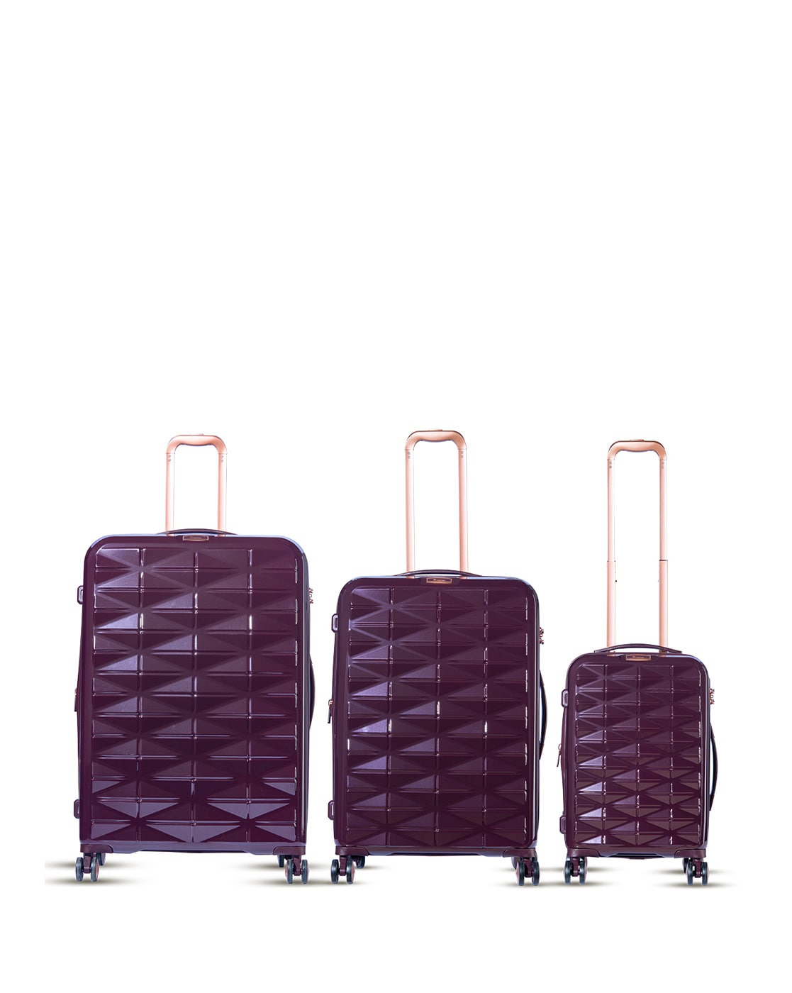 3 Piece Luggage Sets Hard Shell Suitcase Set with Spinner Wheels for Travel  Trips Business 20