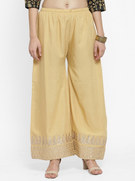 Embellished Palazzos Price in India