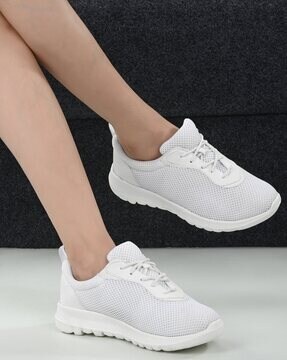 Orly white shop canvas sneakers