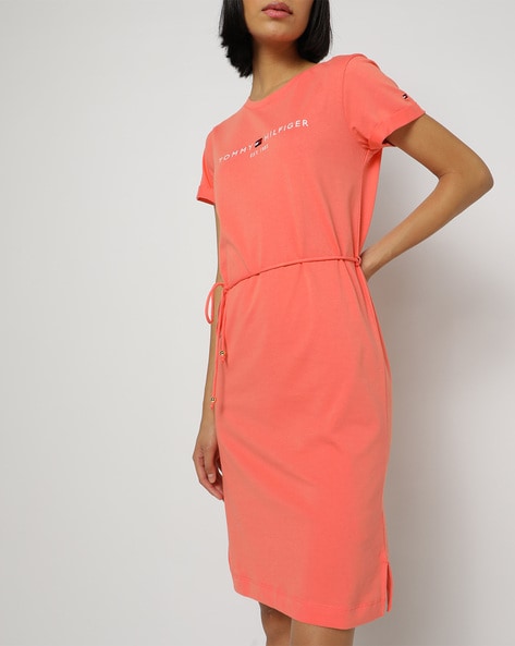 Buy Peach Dresses for Women by TOMMY HILFIGER Online