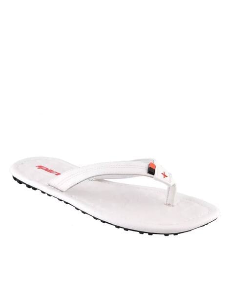 Buy White Flip Flop Slippers for Men by SPARX Online Ajio