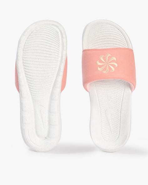 Floral Embroidered Sliders