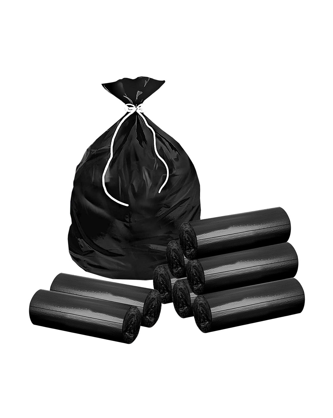 Buy Kuber Industries Jumbo 100 Biodegradable Garbage Bags, Dustbin Bags,  Trash Bags For Kitchen, Office, Warehouse, Pantry or Washroom, 36x48 Inches  (Black) Online at Best Prices in India - JioMart.