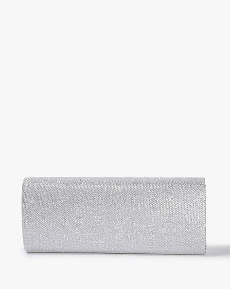 FIG Embellished Envelope Clutch with Chain Strap