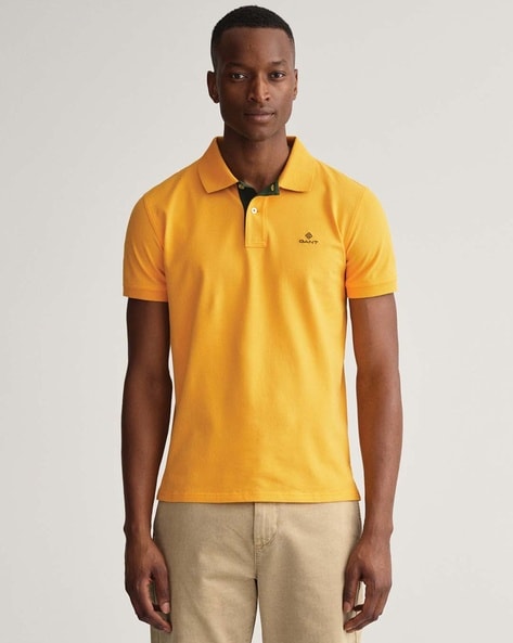 Buy Yellow Tshirts for Men by Gant Online Ajio