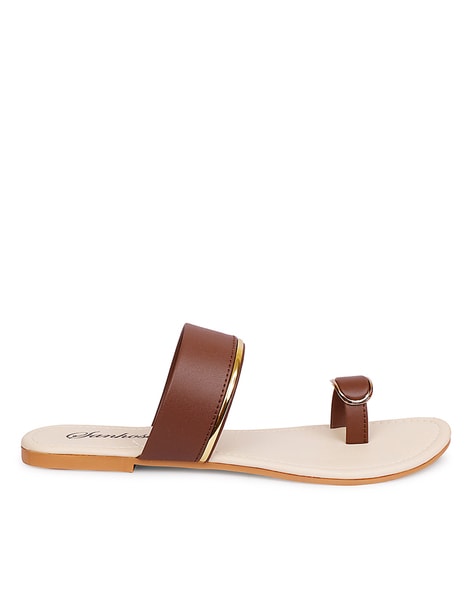 Jil Sander Leather Buckle Sandal in Khaki | Voo Store Berlin | Worldwide  Shipping