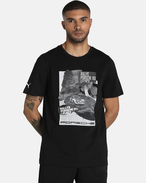 puma full sleeve solid men's t shirt