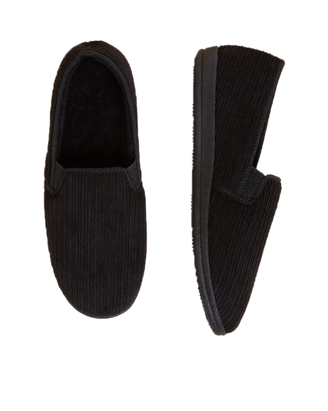 Mens corduroy online slippers