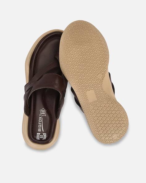Buy Brown Sandals for Men by BIG FOX Online | Ajio.com