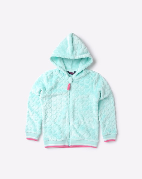 Girls aqua sales hoodie