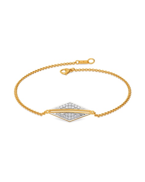 Buy Melorra 18k Gold Knitted To Love Bracelet for Women Online At Best  Price @ Tata CLiQ