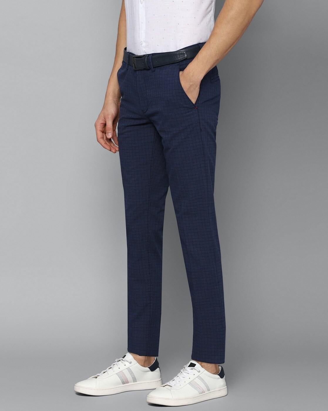 Jeans & Trousers | FORECAST OG FORMAL PANT , Navy Blue Colour( Indian Size  - 26 Waist) | Freeup