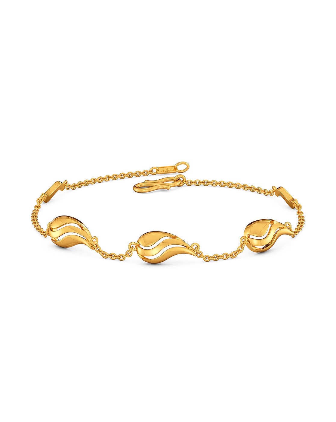 1 Gram Gold Bracelets For Party Wear Collections BRAC386