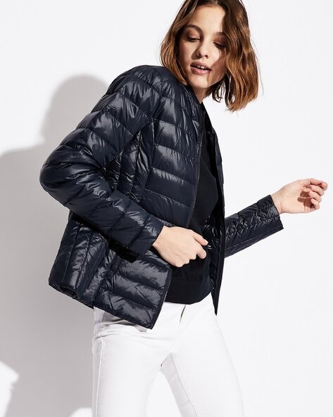 Buy Navy Jackets & Coats for Women by ARMANI EXCHANGE Online 