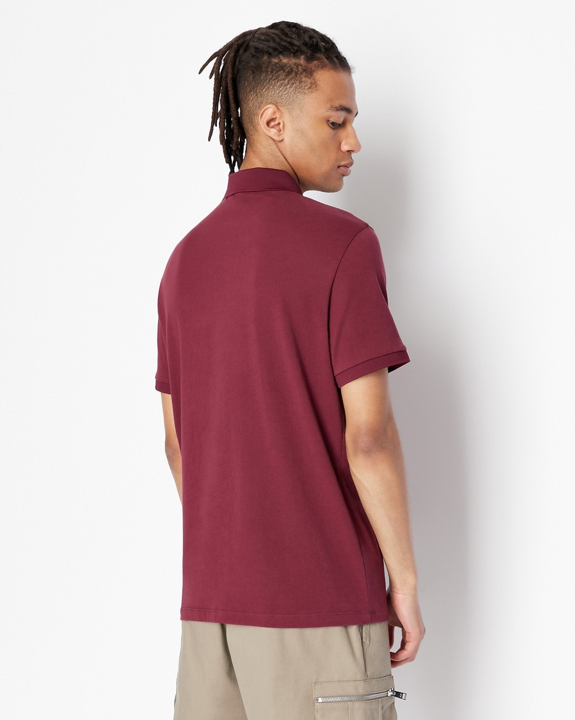 Buy Wine Red Tshirts for Men by ARMANI EXCHANGE Online 