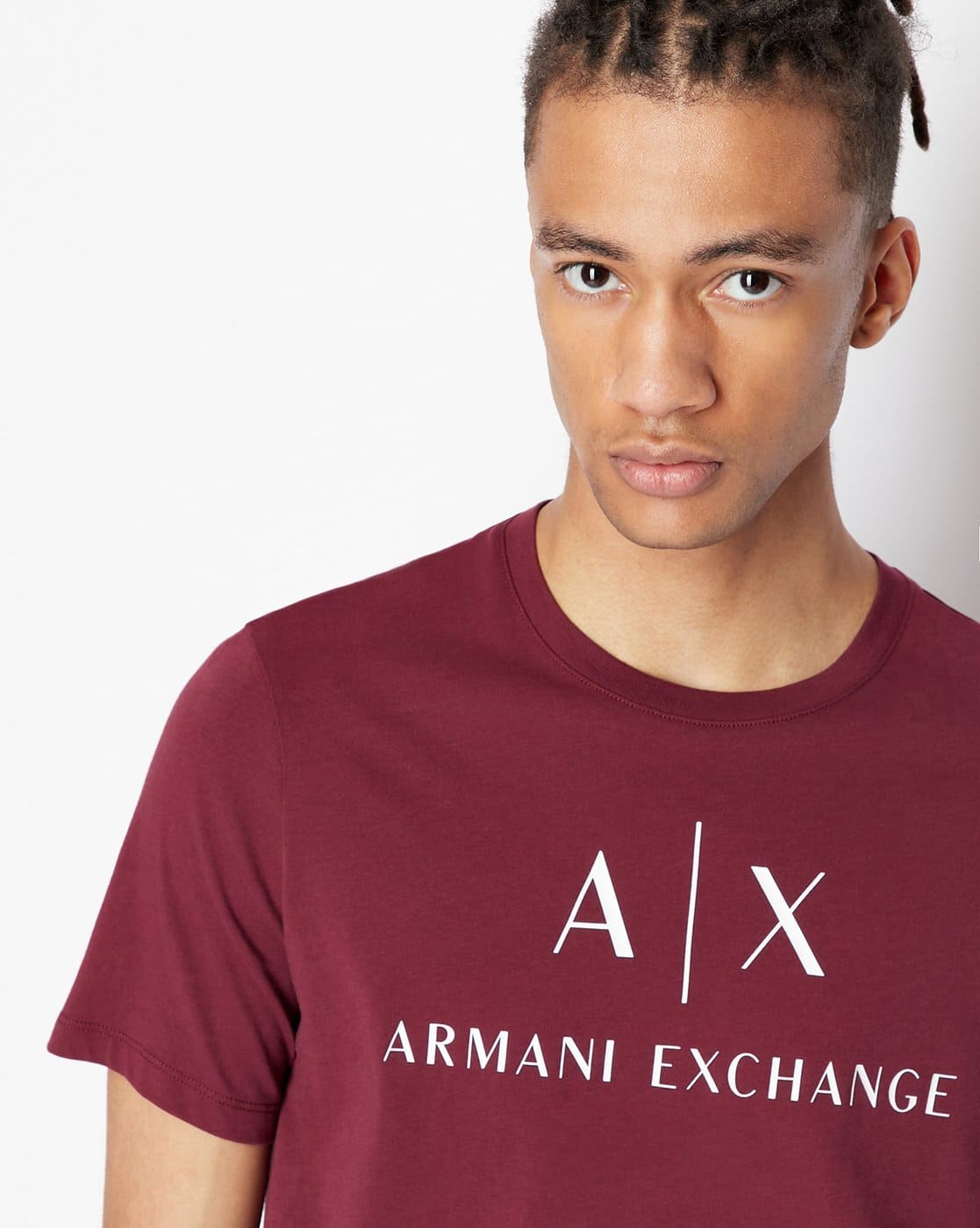 Logo Print Slim Fit Crew-Neck T-shirt